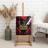 Caribbean Cricket Antigua and Barbuda Canvas Wall Art First Crown Forever Proud - Wonder Print Shop