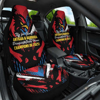 Caribbean Cricket Antigua and Barbuda Car Seat Cover First Crown Forever Proud - Wonder Print Shop