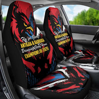 Caribbean Cricket Antigua and Barbuda Car Seat Cover First Crown Forever Proud - Wonder Print Shop