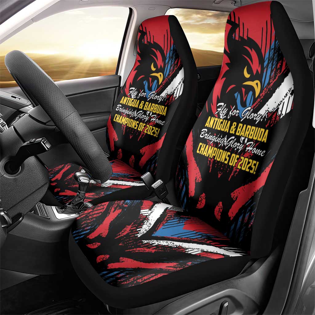 Caribbean Cricket Antigua and Barbuda Car Seat Cover First Crown Forever Proud - Wonder Print Shop