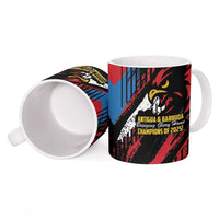 Caribbean Cricket Antigua and Barbuda Ceramic Mug First Crown Forever Proud - Wonder Print Shop