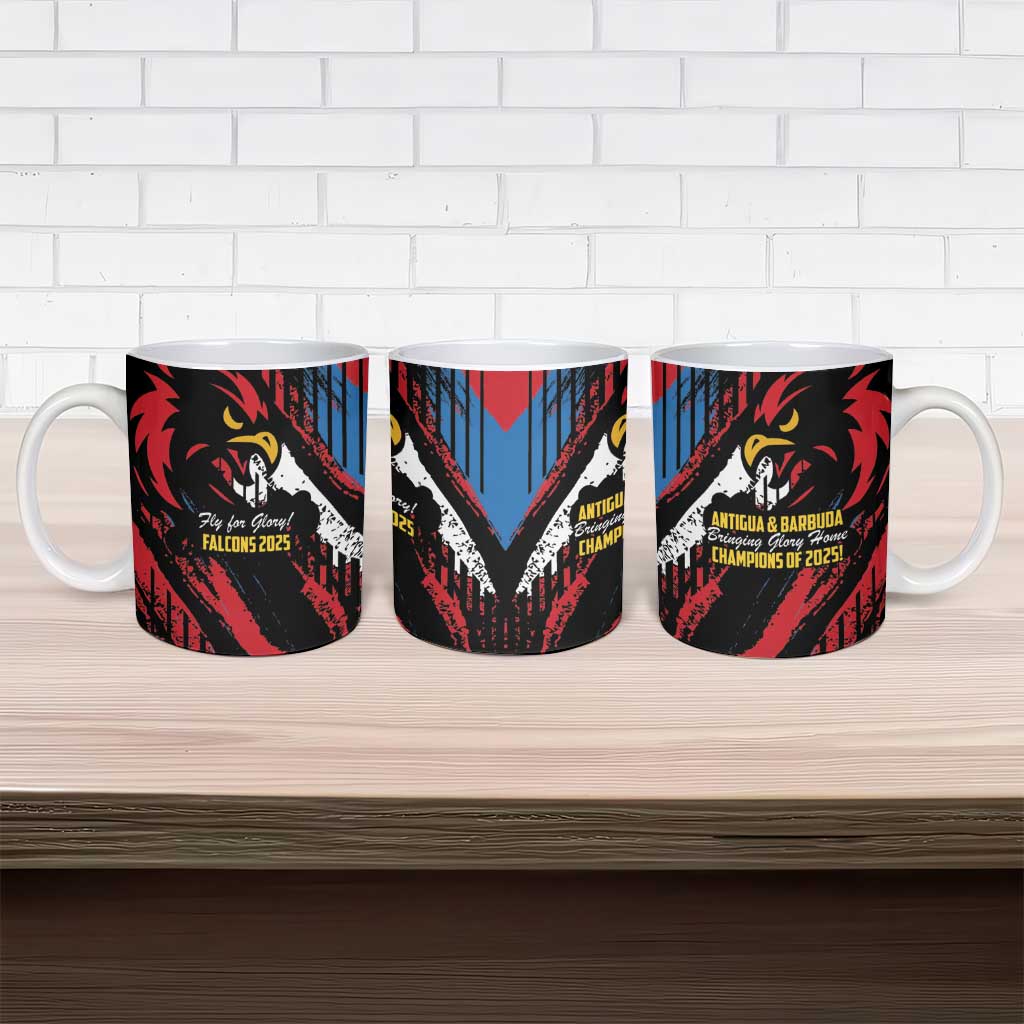 Caribbean Cricket Antigua and Barbuda Ceramic Mug First Crown Forever Proud - Wonder Print Shop