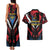 Caribbean Cricket Antigua and Barbuda Couples Matching Tank Maxi Dress and Hawaiian Shirt First Crown Forever Proud - Wonder Print Shop