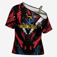 Caribbean Cricket Antigua and Barbuda Cross Shoulder Shirt First Crown Forever Proud - Wonder Print Shop