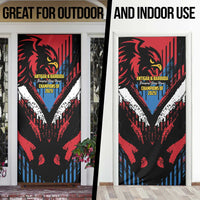 Caribbean Cricket Antigua and Barbuda Door Cover First Crown Forever Proud - Wonder Print Shop