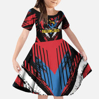 Caribbean Cricket Antigua and Barbuda Family Matching Long Sleeve Bodycon Dress and Hawaiian Shirt First Crown Forever Proud - Wonder Print Shop