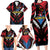 Caribbean Cricket Antigua and Barbuda Family Matching Long Sleeve Bodycon Dress and Hawaiian Shirt First Crown Forever Proud - Wonder Print Shop