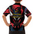 Caribbean Cricket Antigua and Barbuda Family Matching Off The Shoulder Long Sleeve Dress and Hawaiian Shirt First Crown Forever Proud - Wonder Print Shop