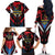 Caribbean Cricket Antigua and Barbuda Family Matching Off The Shoulder Long Sleeve Dress and Hawaiian Shirt First Crown Forever Proud - Wonder Print Shop
