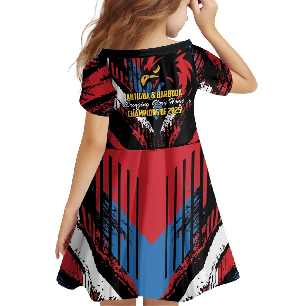 Caribbean Cricket Antigua and Barbuda Family Matching Off Shoulder Maxi Dress and Hawaiian Shirt First Crown Forever Proud - Wonder Print Shop