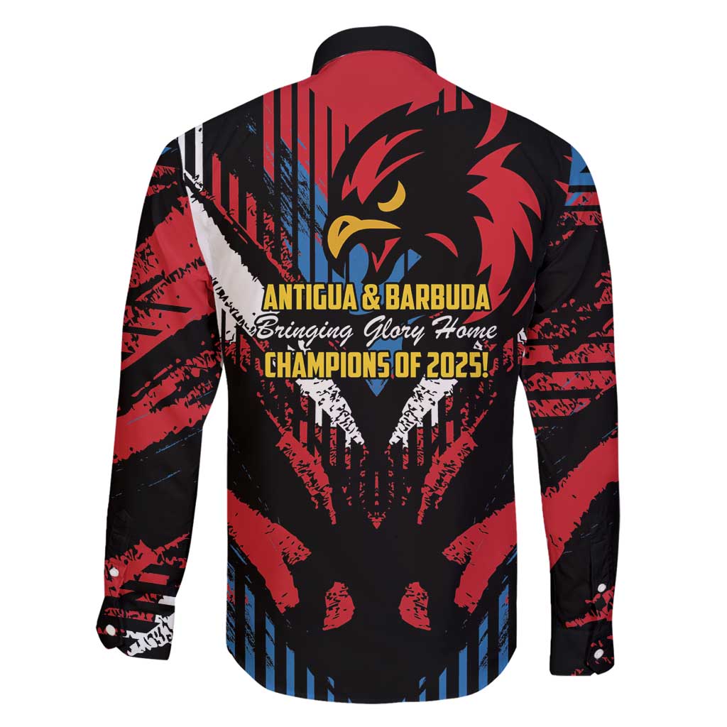 Caribbean Cricket Antigua and Barbuda Family Matching Off Shoulder Short Dress and Hawaiian Shirt First Crown Forever Proud - Wonder Print Shop