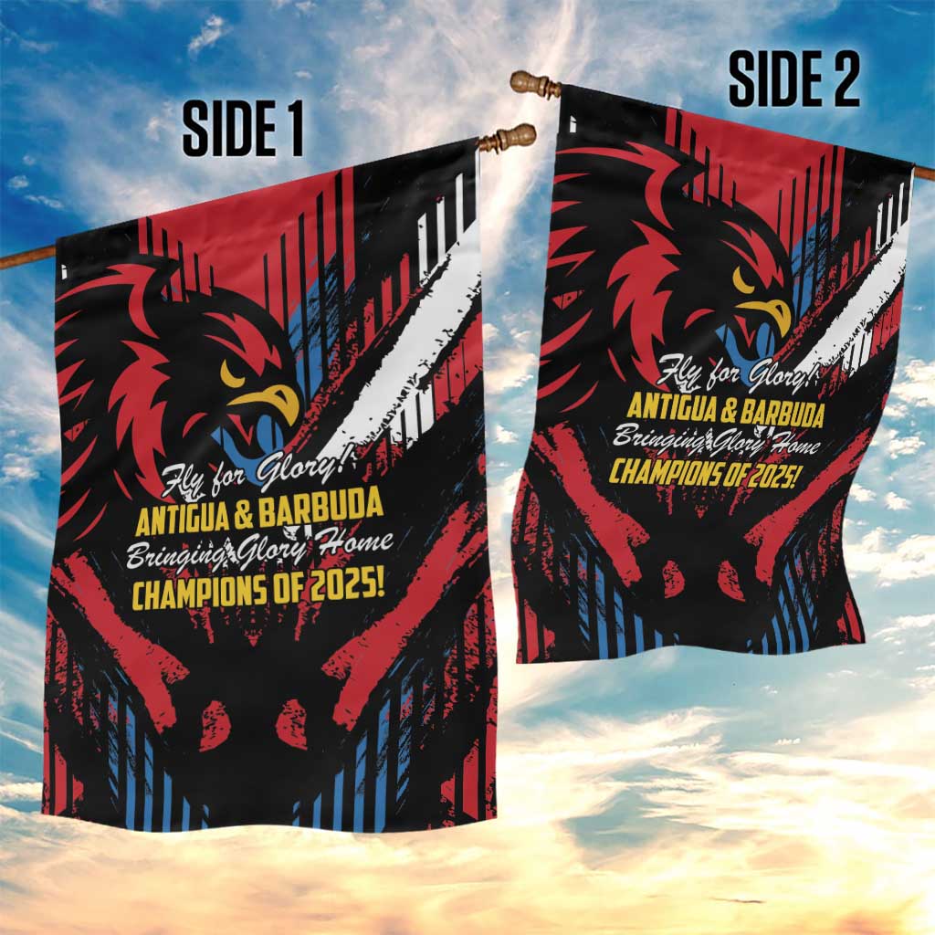 Caribbean Cricket Antigua and Barbuda Garden Flag First Crown Forever Proud - Wonder Print Shop