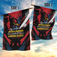 Caribbean Cricket Antigua and Barbuda Garden Flag First Crown Forever Proud - Wonder Print Shop