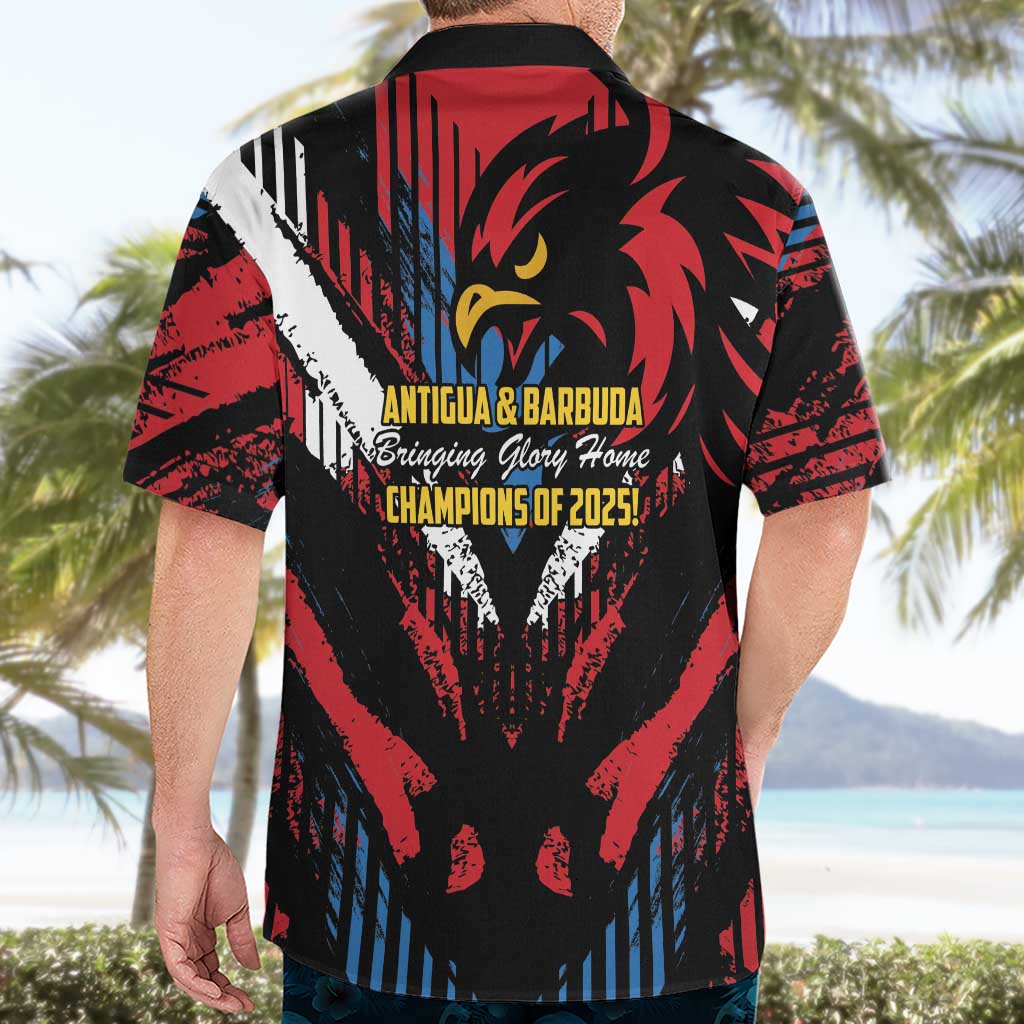Caribbean Cricket Antigua and Barbuda Hawaiian Shirt First Crown Forever Proud - Wonder Print Shop