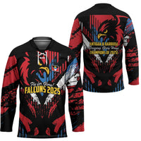 Caribbean Cricket Antigua and Barbuda Hockey Jersey First Crown Forever Proud - Wonder Print Shop