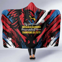 Caribbean Cricket Antigua and Barbuda Hooded Blanket First Crown Forever Proud - Wonder Print Shop