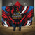 Caribbean Cricket Antigua and Barbuda Hooded Blanket First Crown Forever Proud - Wonder Print Shop