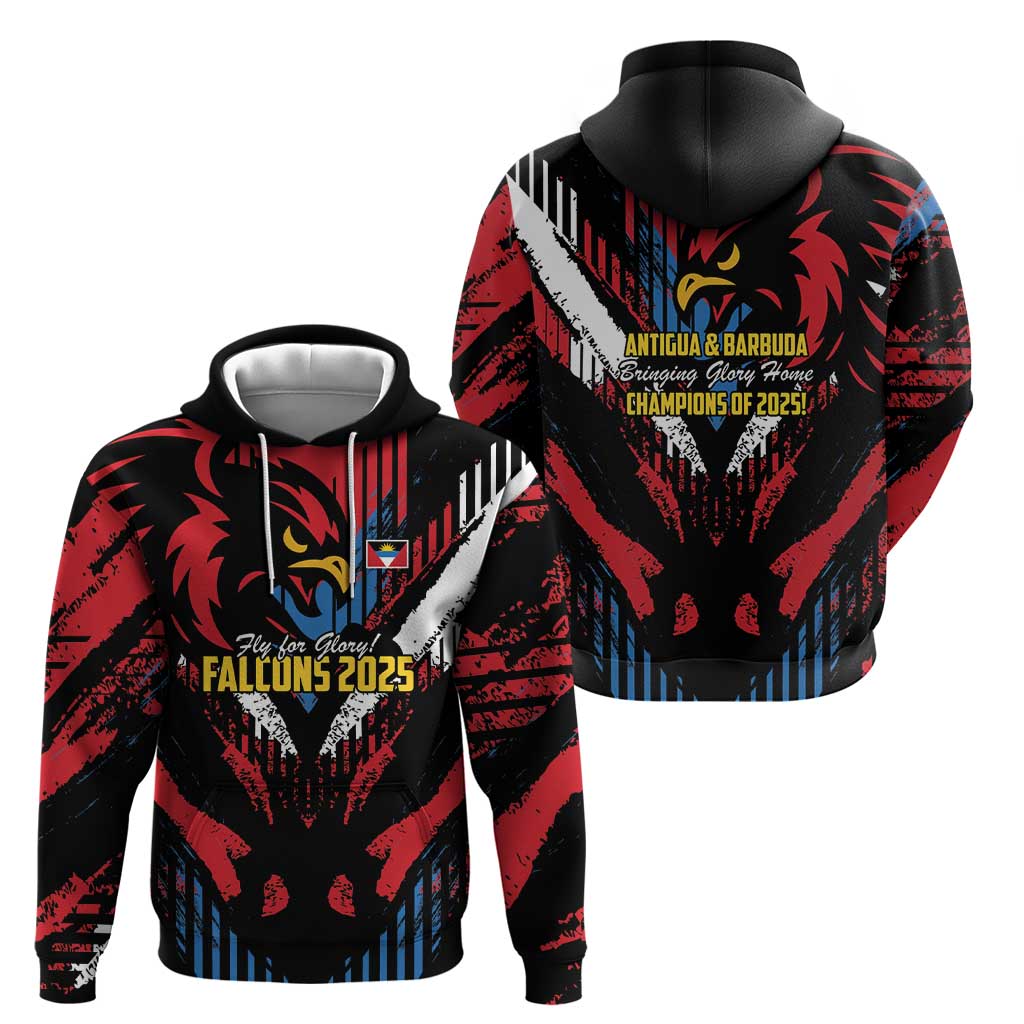 Caribbean Cricket Antigua and Barbuda Hoodie First Crown Forever Proud - Wonder Print Shop