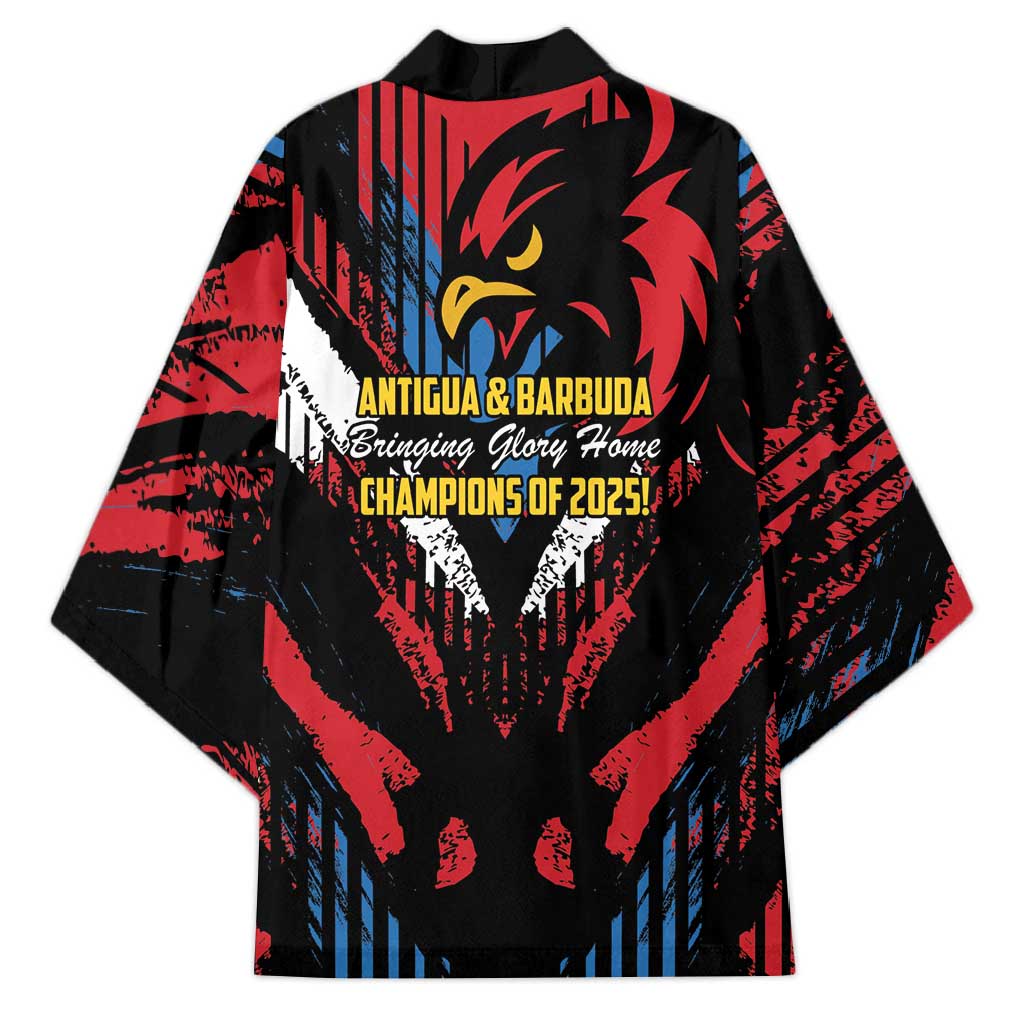 Caribbean Cricket Antigua and Barbuda Kimono First Crown Forever Proud - Wonder Print Shop