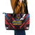Caribbean Cricket Antigua and Barbuda Leather Tote Bag First Crown Forever Proud - Wonder Print Shop