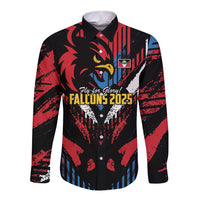 Caribbean Cricket Antigua and Barbuda Long Sleeve Button Shirt First Crown Forever Proud - Wonder Print Shop