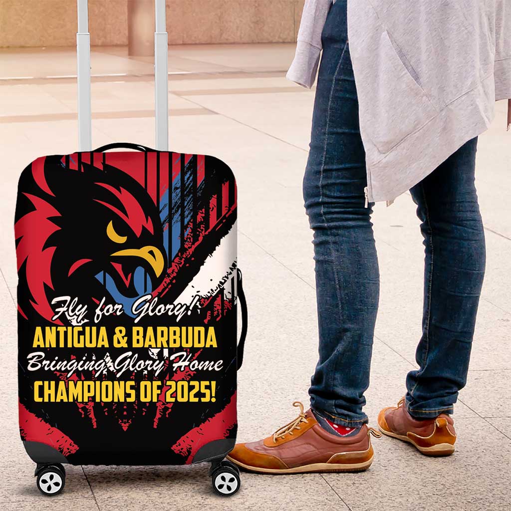 Caribbean Cricket Antigua and Barbuda Luggage Cover First Crown Forever Proud - Wonder Print Shop