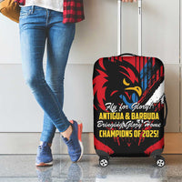 Caribbean Cricket Antigua and Barbuda Luggage Cover First Crown Forever Proud - Wonder Print Shop