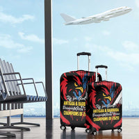 Caribbean Cricket Antigua and Barbuda Luggage Cover First Crown Forever Proud - Wonder Print Shop