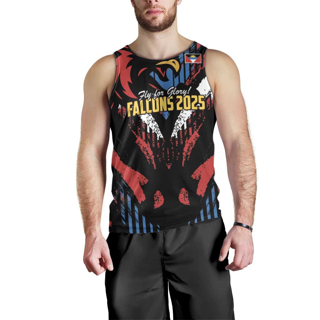 Caribbean Cricket Antigua and Barbuda Men Tank Top First Crown Forever Proud - Wonder Print Shop