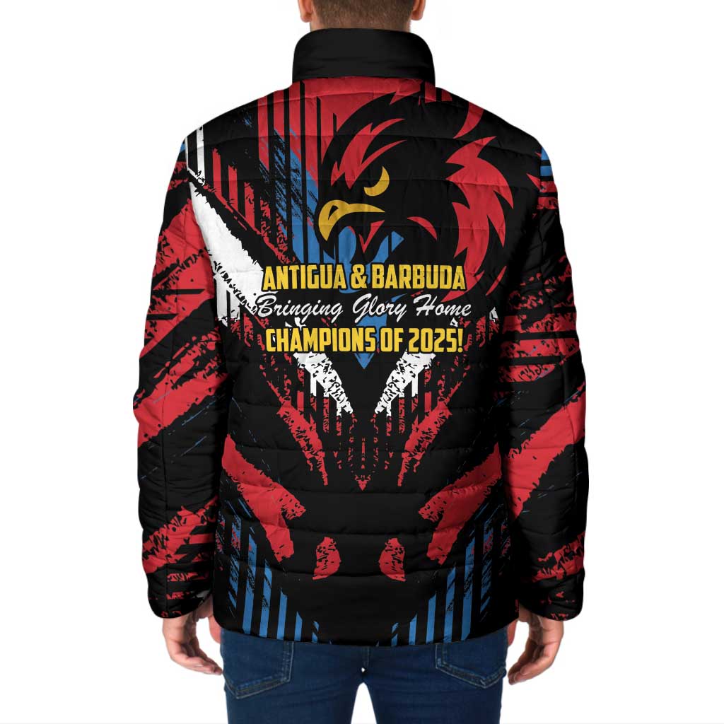 Caribbean Cricket Antigua and Barbuda Padded Jacket First Crown Forever Proud - Wonder Print Shop
