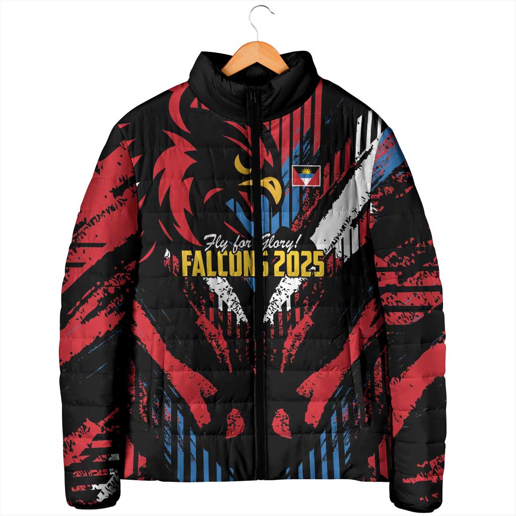 Caribbean Cricket Antigua and Barbuda Padded Jacket First Crown Forever Proud - Wonder Print Shop