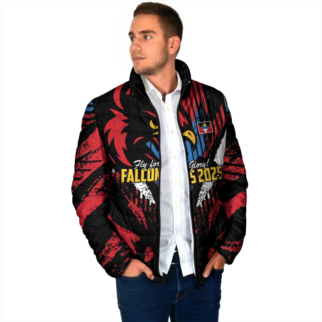 Caribbean Cricket Antigua and Barbuda Padded Jacket First Crown Forever Proud - Wonder Print Shop