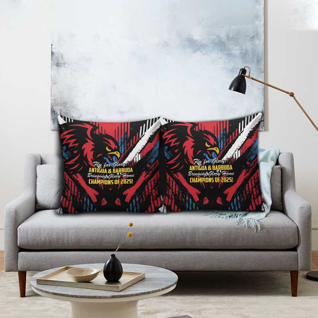 Caribbean Cricket Antigua and Barbuda Pillow Cover First Crown Forever Proud - Wonder Print Shop
