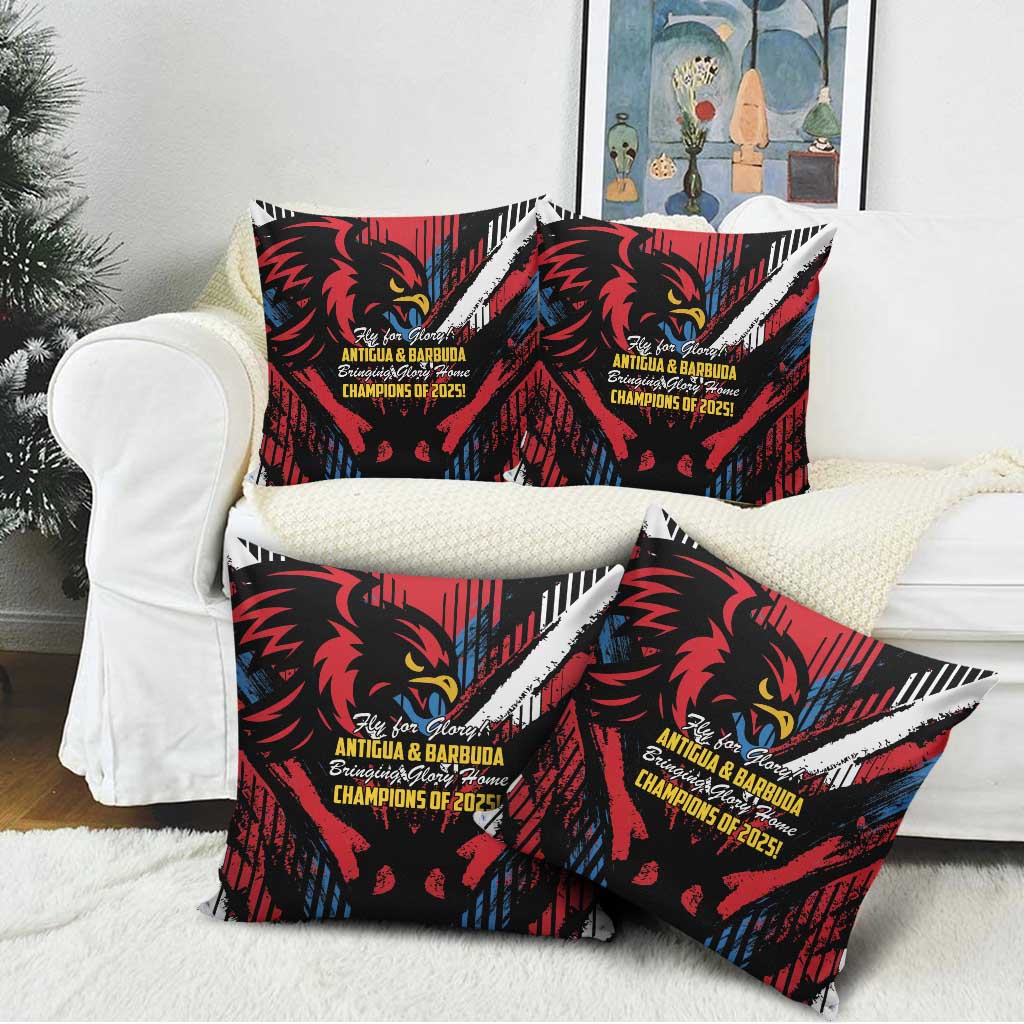 Caribbean Cricket Antigua and Barbuda Pillow Cover First Crown Forever Proud - Wonder Print Shop