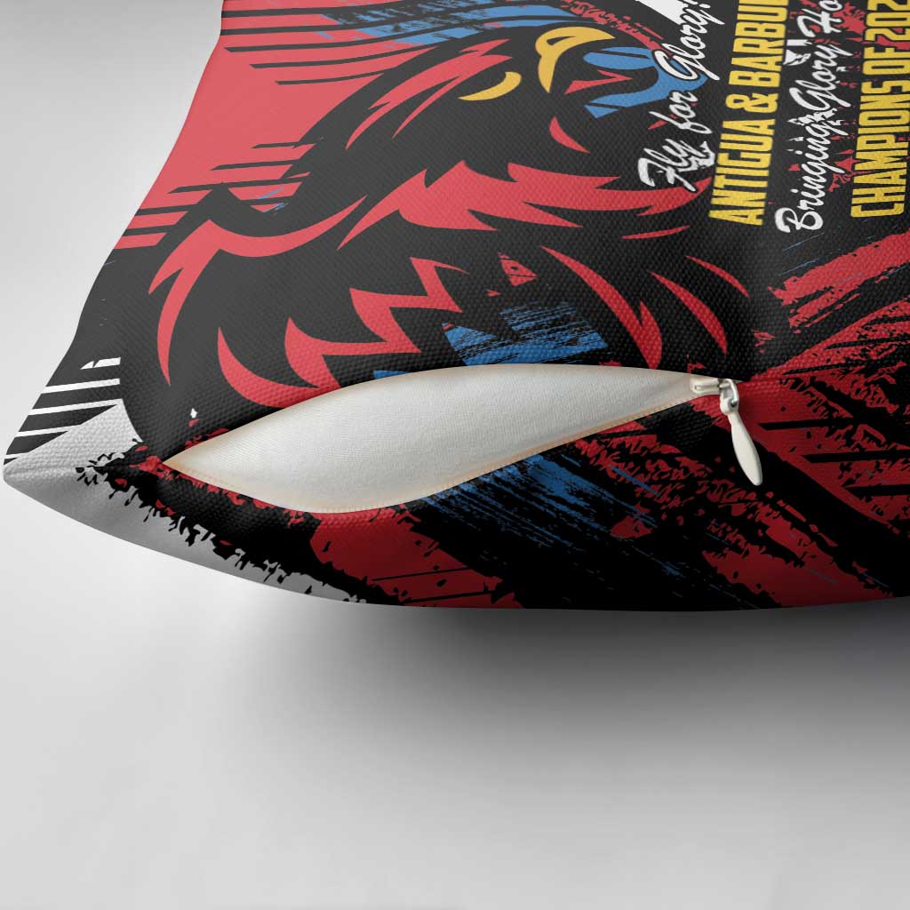 Caribbean Cricket Antigua and Barbuda Pillow Cover First Crown Forever Proud - Wonder Print Shop