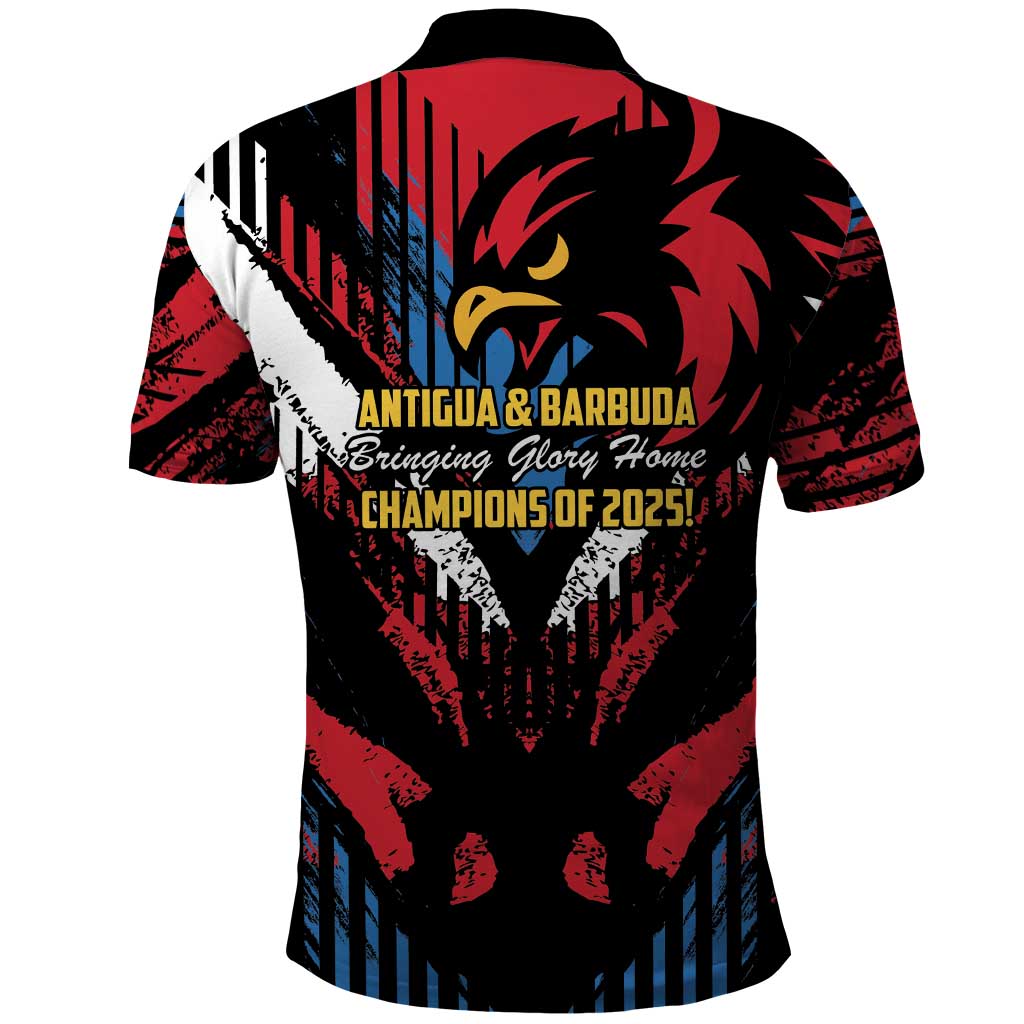 Caribbean Cricket Antigua and Barbuda Polo Shirt First Crown Forever Proud - Wonder Print Shop