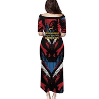 Caribbean Cricket Antigua and Barbuda Puletasi First Crown Forever Proud - Wonder Print Shop