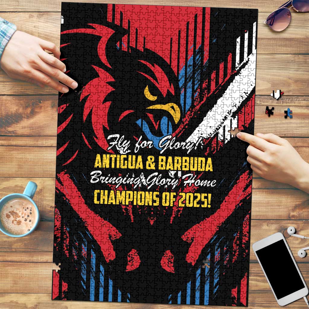 Caribbean Cricket Antigua and Barbuda Puzzle First Crown Forever Proud - Wonder Print Shop