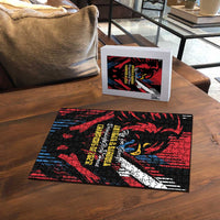 Caribbean Cricket Antigua and Barbuda Puzzle First Crown Forever Proud - Wonder Print Shop