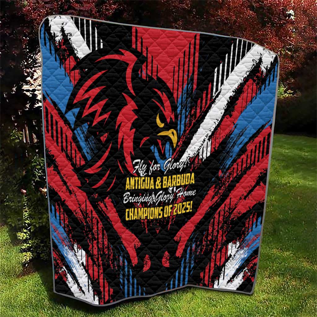 Caribbean Cricket Antigua and Barbuda Quilt First Crown Forever Proud - Wonder Print Shop