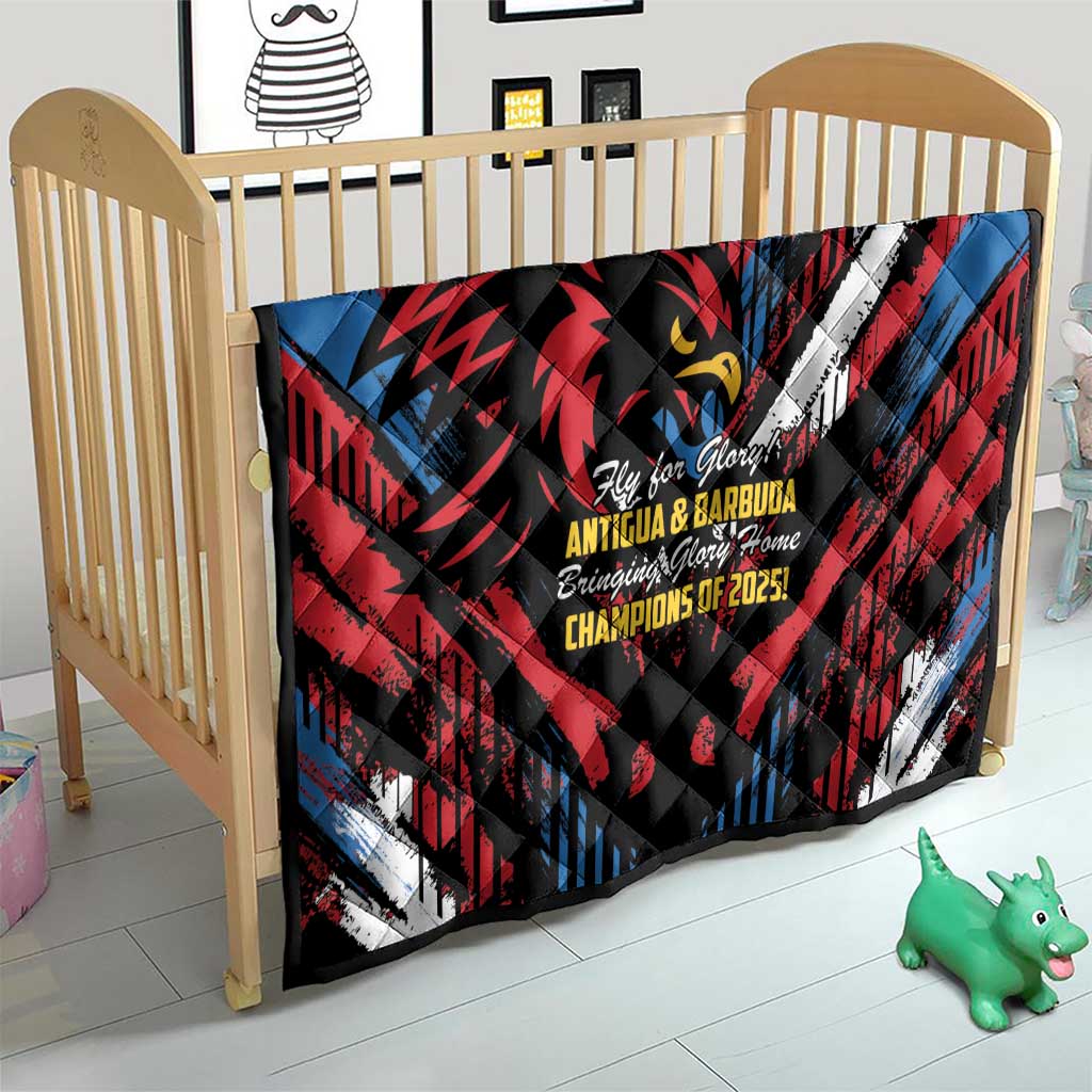 Caribbean Cricket Antigua and Barbuda Quilt First Crown Forever Proud - Wonder Print Shop