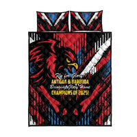 Caribbean Cricket Antigua and Barbuda Quilt Bed Set First Crown Forever Proud - Wonder Print Shop