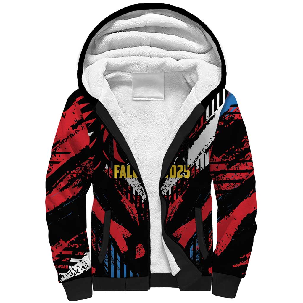 Caribbean Cricket Antigua and Barbuda Sherpa Hoodie First Crown Forever Proud - Wonder Print Shop