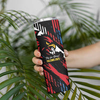 Caribbean Cricket Antigua and Barbuda Skinny Tumbler First Crown Forever Proud - Wonder Print Shop