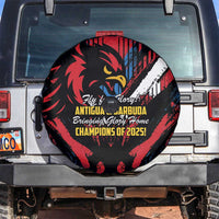 Caribbean Cricket Antigua and Barbuda Spare Tire Cover First Crown Forever Proud - Wonder Print Shop