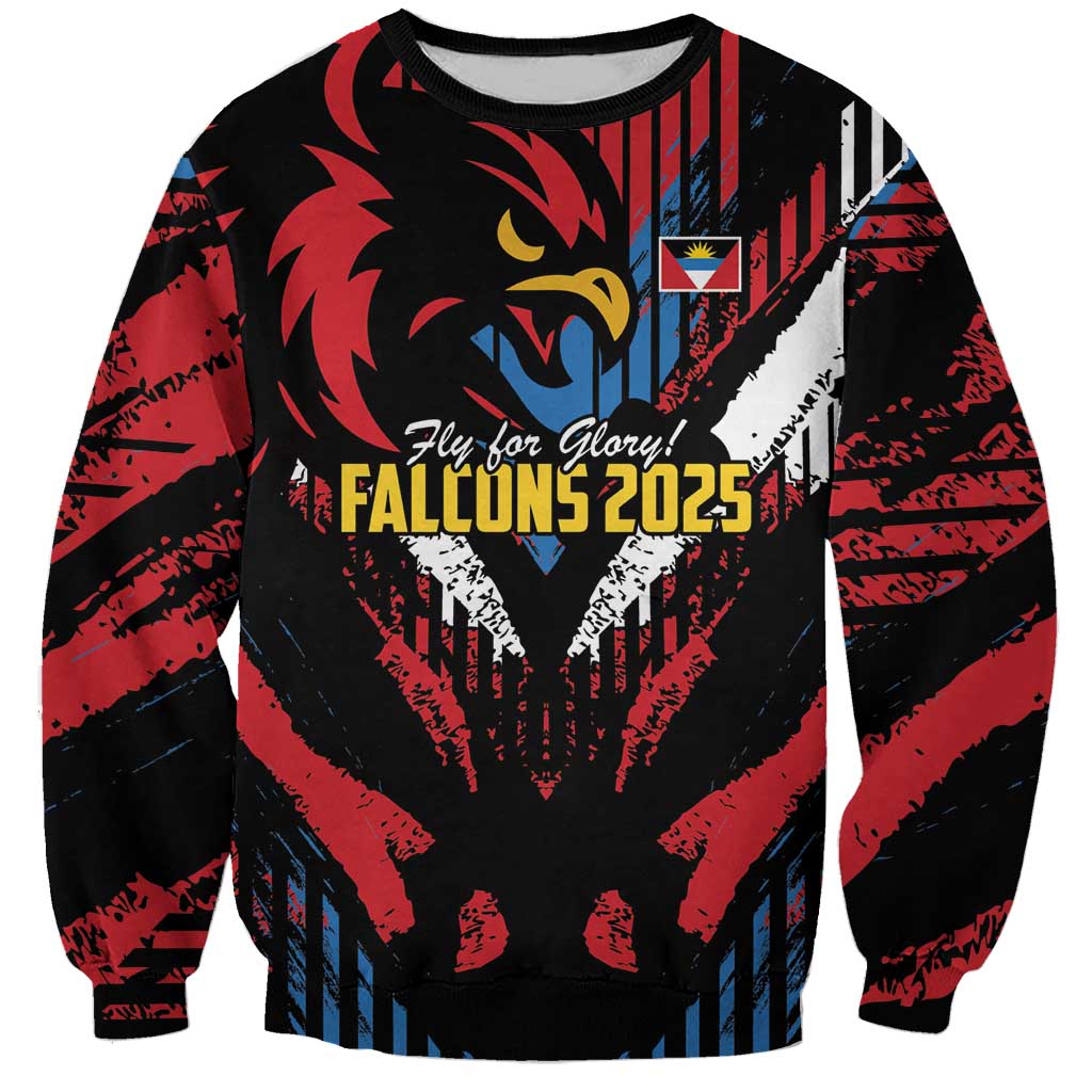 Caribbean Cricket Antigua and Barbuda Sweatshirt First Crown Forever Proud - Wonder Print Shop