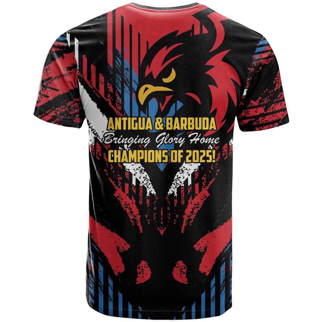 Caribbean Cricket Antigua and Barbuda T Shirt First Crown Forever Proud - Wonder Print Shop