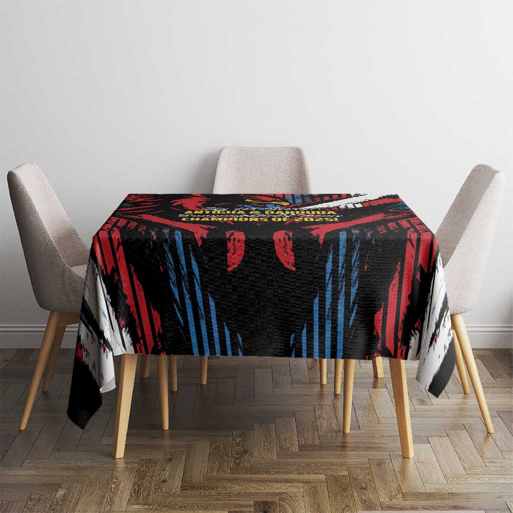Caribbean Cricket Antigua and Barbuda Tablecloth First Crown Forever Proud - Wonder Print Shop