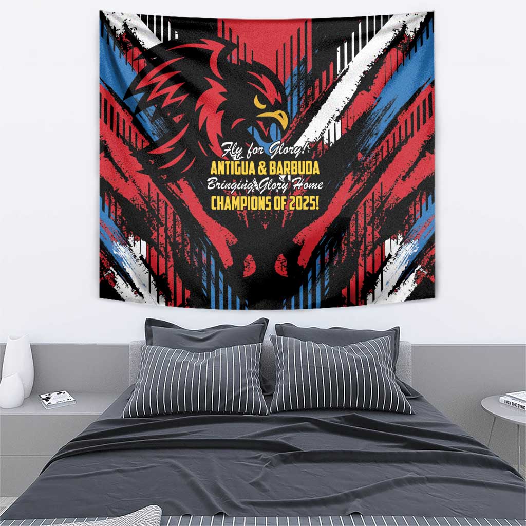 Caribbean Cricket Antigua and Barbuda Tapestry First Crown Forever Proud - Wonder Print Shop