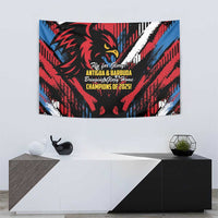 Caribbean Cricket Antigua and Barbuda Tapestry First Crown Forever Proud - Wonder Print Shop